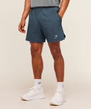 Sport Hybrid Short slim fit Stealth Blue - Unmatched Kicks - GYMSHARK