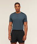Sport T-Shirt slim fit Stealth Blue/Deep Petrol Blue - Unmatched Kicks - GYMSHARK