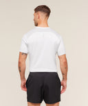 Sport T-Shirt slim fit White/Light Grey - Unmatched Kicks - GYMSHARK