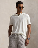 Standard Fit Cotton - Linen Polo Shirt Nevis - Unmatched Kicks - ralph lauren