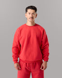 Staple Crewneck - Formula Red - Unmatched Kicks - Alphalete