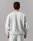 Staple Crewneck - Heather Grey - Unmatched Kicks - Alphalete