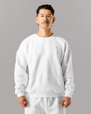 Staple Crewneck - White - Unmatched Kicks - Alphalete