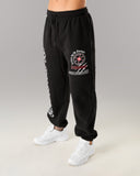 Staple Jogger - Black Graphic - Unmatched Kicks - Alphalete