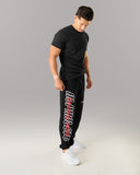 Staple Jogger - Black Graphic - Unmatched Kicks - Alphalete