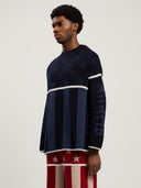 Stars and Stripes Sweater - Unmatched Kicks - Palm Angeles