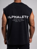 Stone Wash Alpha Tank - Black - Unmatched Kicks - Alphalete