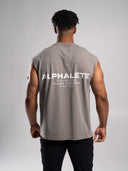 Stone Wash Alpha Tank - Desert Khaki - Unmatched Kicks - Alphalete