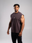 Stone Wash Alpha Tank - Walnut - Unmatched Kicks - Alphalete
