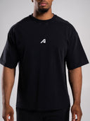 Stone Wash Alpha Tee - Black - Unmatched Kicks - Alphalete