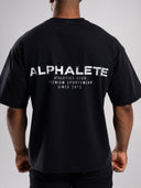 Stone Wash Alpha Tee - Black - Unmatched Kicks - Alphalete