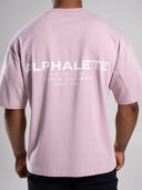 Stone Wash Alpha Tee - Rosewood - Unmatched Kicks - Alphalete