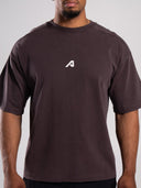 Stone Wash Alpha Tee - Walnut - Unmatched Kicks - Alphalete