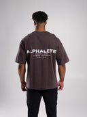 Stone Wash Alpha Tee - Walnut - Unmatched Kicks - Alphalete