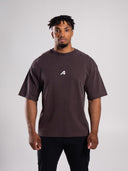 Stone Wash Alpha Tee - Walnut - Unmatched Kicks - Alphalete