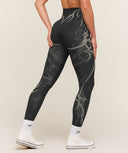 Storm Seamless Leggings regular Black/Tinted White - Unmatched Kicks-GYMSHARK