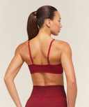 Storm Seamless Sports Bra light support Sets Red/Carmine Red - Unmatched Kicks-GYMSHARK