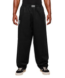 Straight Leg Pumper Pants oversized fit Black - Unmatched Kicks - GYMSHARK