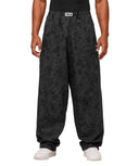 Straight Leg Pumper Pants oversized fit Black/Onyx Grey - Unmatched Kicks - GYMSHARK