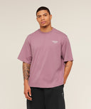 Strength Stars Washed Graphic T-Shirt oversized fit Calm Pink - Unmatched Kicks - GYMSHARK