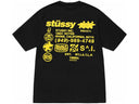 STUSSY DNA TEE PIGMENT DYED BLACK - Unmatched Kicks - STUSSY