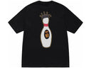 STUSSY KINGPIN TEE PIGMENT DYED BLACK - Unmatched Kicks - STUSSY