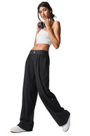 Suit Up Trouser (Regular) Black - Unmatched Kicks - ALO