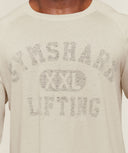Summer Pump T-Shirt oversized fit Pebble Grey - Unmatched Kicks-GYMSHARK