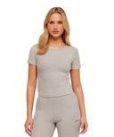 SuperSoft T-Shirt Light Grey Core Marl - Unmatched Kicks - GYMSHARK