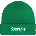 Supreme New Era Box Logo Beanie Green - Unmatched Kicks - Beanies