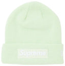 Supreme New Era Box Logo Beanie Pale Lime - Unmatched Kicks - Beanies