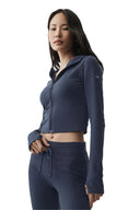 Sway Full Zip Hoodie Navy - Unmatched Kicks-ALO