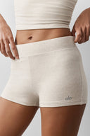 Sway My Way Micro Short Oatmeal Heather - Unmatched Kicks-ALO