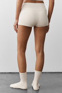 Sway My Way Micro Short Oatmeal Heather - Unmatched Kicks-ALO
