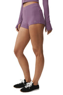 Sway My Way Micro Short - Plum Kiss - Unmatched Kicks - ALO