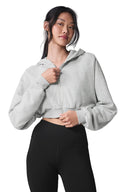 Sweet Escape Zip Up Hoodie Athletic Heather Grey - Unmatched Kicks - ALO