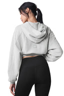 Sweet Escape Zip Up Hoodie Athletic Heather Grey - Unmatched Kicks - ALO