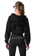 Sweet Escape Zip Up Hoodie Black - Unmatched Kicks - ALO