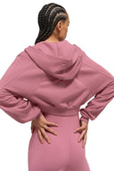 Sweet Escape Zip Up Hoodie Pink Wild Rose - Unmatched Kicks - ALO