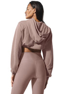 Sweet Escape Zip Up Hoodie Taupe - Unmatched Kicks - ALO