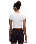 Swiftly Tech Cropped Short - Sleeve Shirt 2.0 White - Unmatched Kicks - LULULEMON