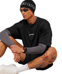 Tactical Oversized T-Shirt oversized fit Black - Unmatched Kicks - GYMSHARK