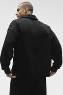 Take It Easy Long Sleeve Henley Pullover Black - Unmatched Kicks-ALO