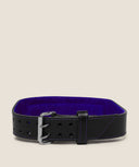 Tapered Double Prong Lifting Belt Black/Amethist - Unmatched Kicks-Gymshark Accessories
