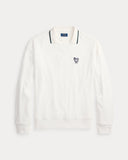 Terry Polo - Collar Sweatshirt White - Unmatched Kicks - ralph lauren