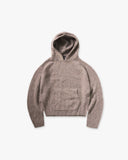 Textured Borg Hoodie - Nero - Unmatched Kicks - REPRESENT