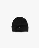 Textured Knit Beanie - Jet Black - Unmatched Kicks - REPRESENT