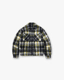 Textured Overshirt - Jet Black - Unmatched Kicks - REPRESENT