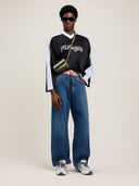 Thai Logo Mesh Loose Long - Sleeved T-Shirt - Unmatched Kicks - Palm Angeles