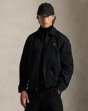 The Bayport Poplin Jacket Polo Black - Unmatched Kicks - ralph lauren